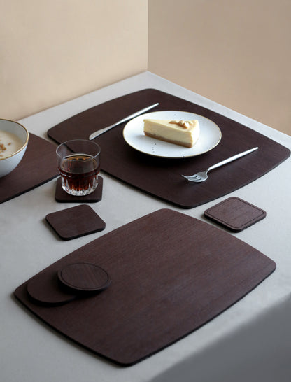 Wooden Placemat Black