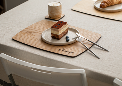 Wooden Placemat Almond