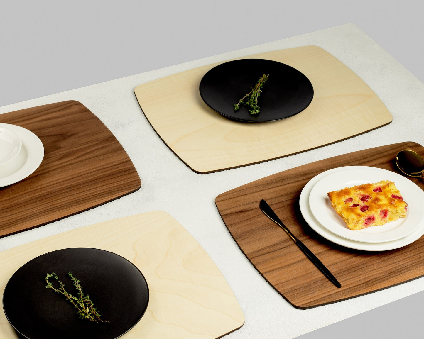 Wooden Placemats Marzipan