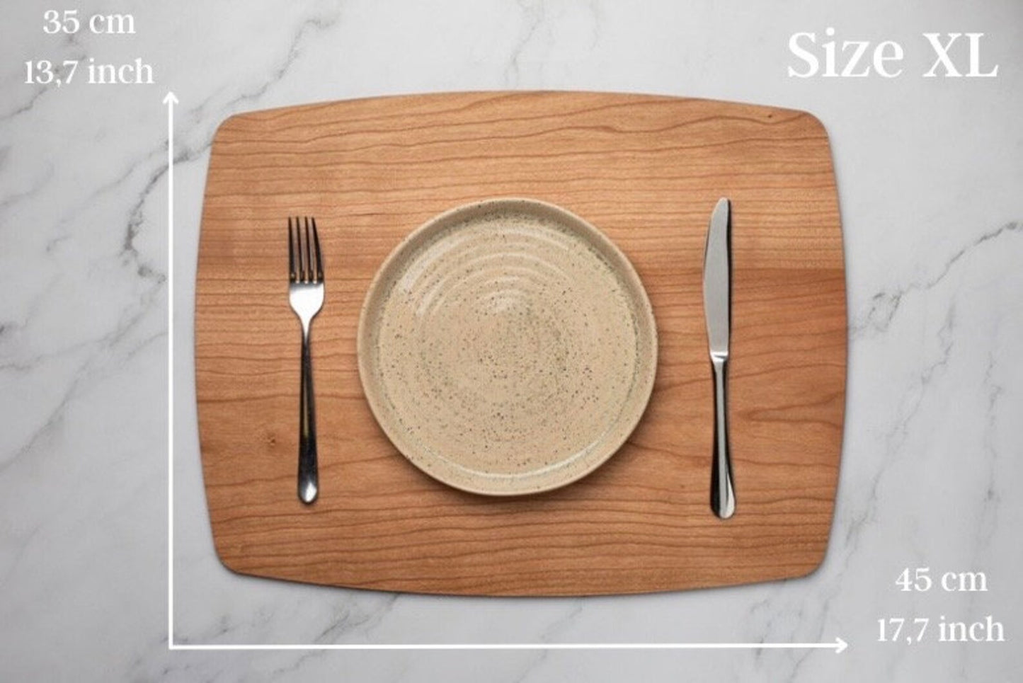 Wooden Placemats Capuccino