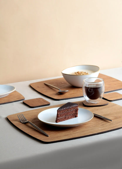 Wooden Placemats Coffee