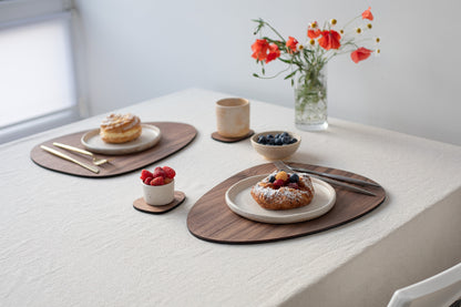 Oval Wooden Placemats