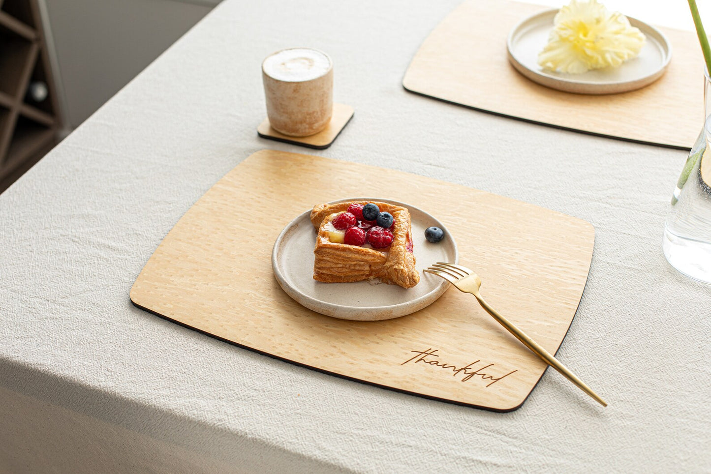 Wooden Placemats Nude