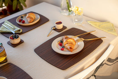 Wooden Placemats Almond