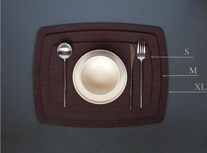 Wooden Placemat Black