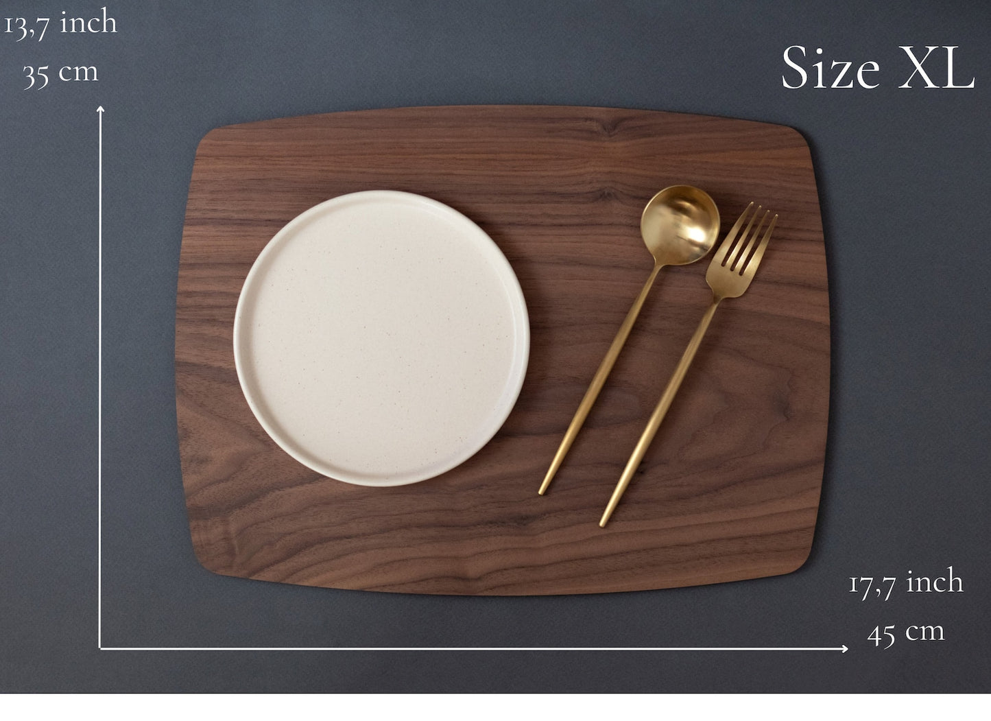 Wooden Placemats Toffee