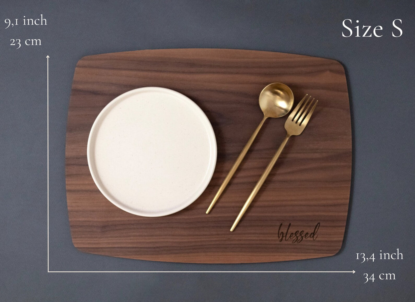 Wooden Placemats Toffee