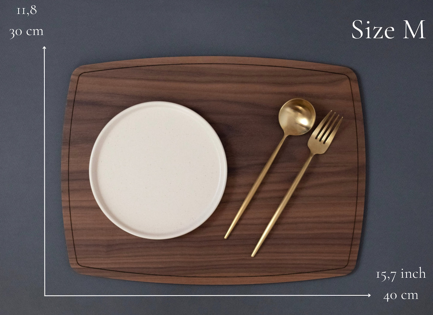 Wooden Placemats Toffee