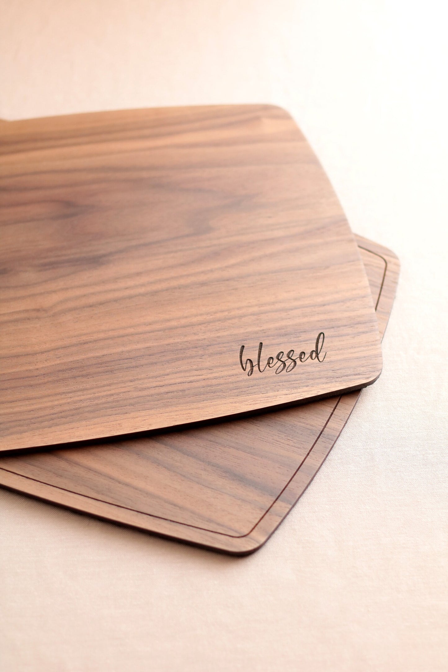 Wooden Placemats Toffee