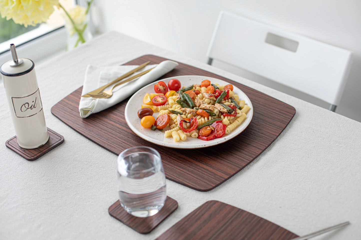 Wooden Placemats Almond