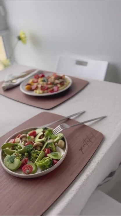 Wooden Placemats Chocolate